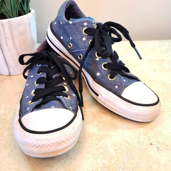 Converse All Star Madison Polka Dot Sneaker 5 - Picture 1 of 8